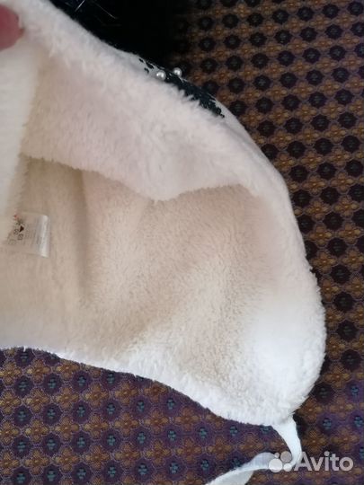 Шапка для девочки, 4-6 лет