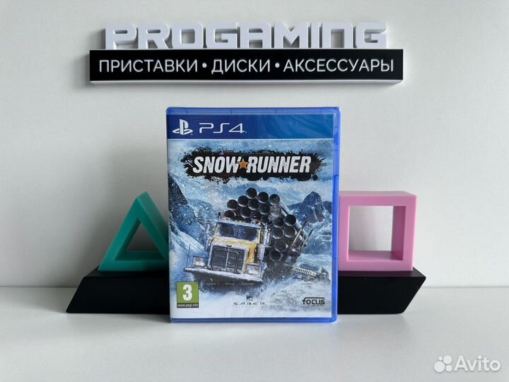 SnowRunner новый диск для Sony PS4