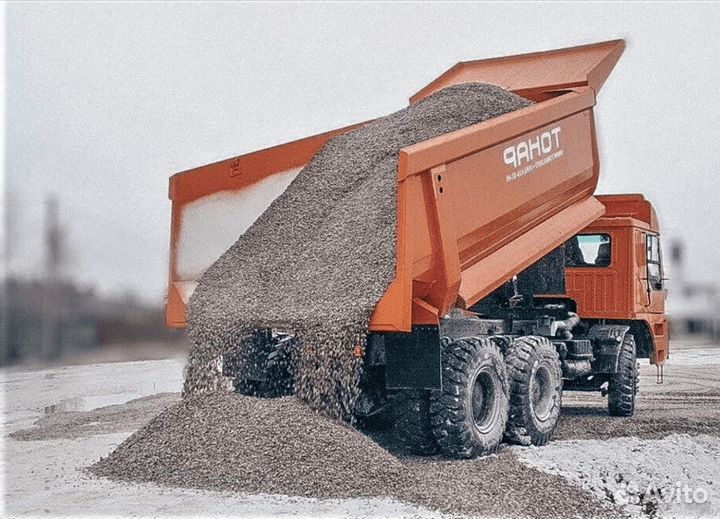 Щебень гранитный