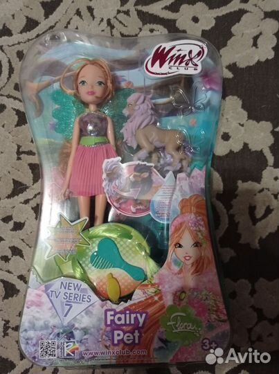 Кукла Winx Волшебный питомец Flora