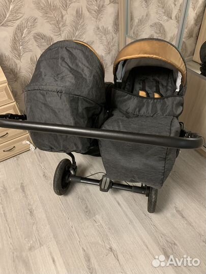 Коляска для двойни 2 в 1