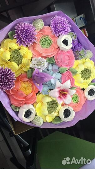 Букеты из зефира и бельгийского шоколада