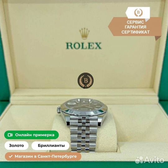 Часы Rolex Datejust Black Jubilee 126300-0012 Unwo