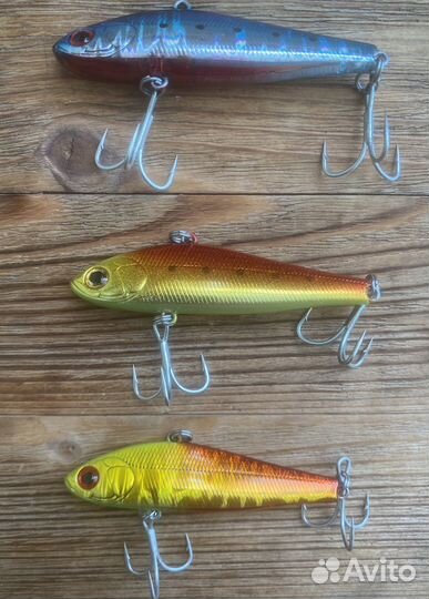 Ратлины ZipBaits Rigge Vib на форель