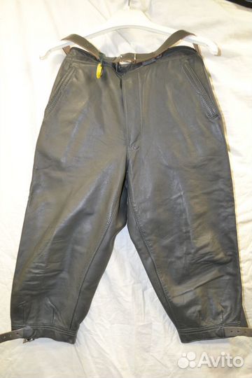 Шорты кожаные 44