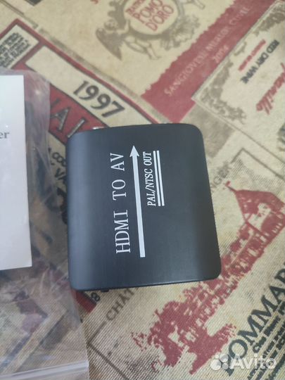 Конвертер с hdmi на AV (тюльпан)