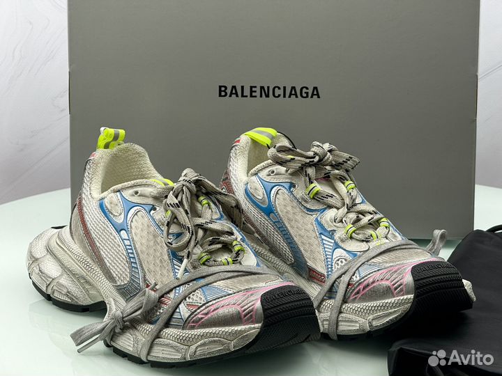 Кросовки Balenciaga 3XL Sneaker White Blue Red