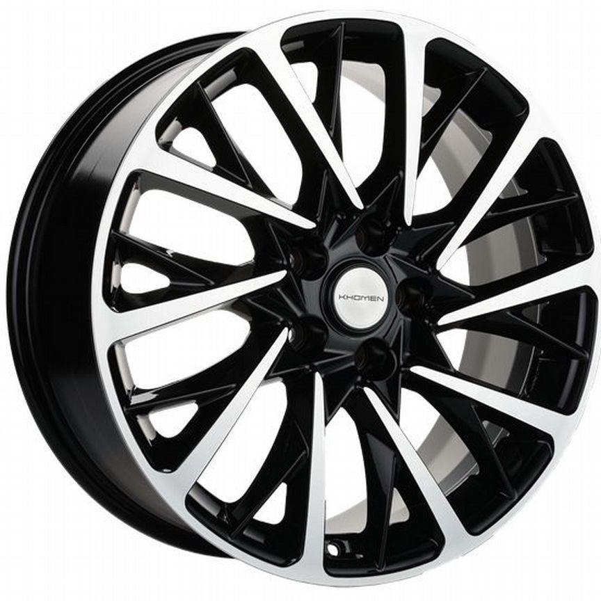Khomen 1804 : 7,5x18 5*108 Et:46 Dia:63,3 Black-FP