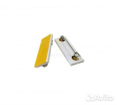 Булавка для значков, пластиковая - 100 шт