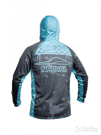 Лонгслив с капюшоном Volga Baits Narval Street Art