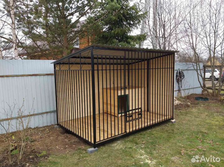 Уличный вольер для собак. 2х3