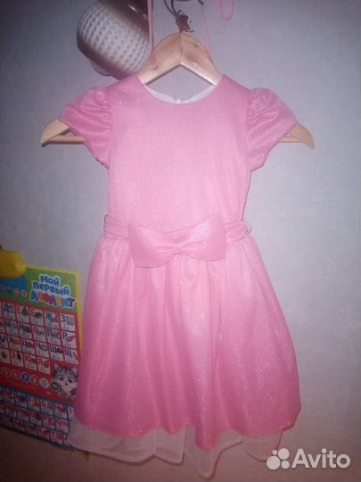 Новогоднее платье для девочки 28 и 34 размер