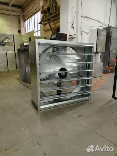 Вентилятор осевой с/без жалюзи