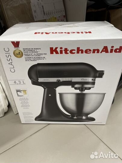Кухонная машина KitchenAid 5K45ssebm Classic