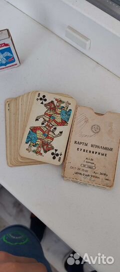 Игральные карты сувенирные СССР