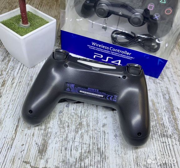 Sony PS4 джойстик, dualshock 4 черный v2