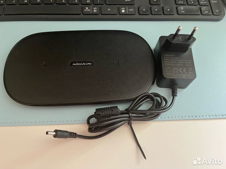 Беспроводная зарядка Qi Nillkin Gemini 2 устройств