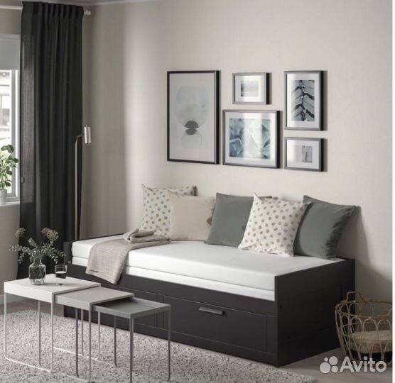 Кровать кушетка IKEA бримнэс
