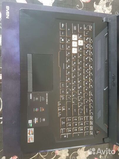 Ноутбук Asus FA706IH 4600H 12gb 2tb gtx1650