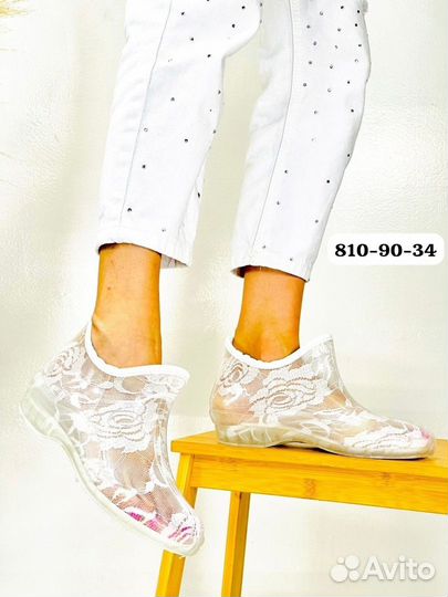 Резиновая обувь женская