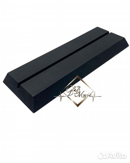 Подставка узкая интерьерная под Трек на стекле А4