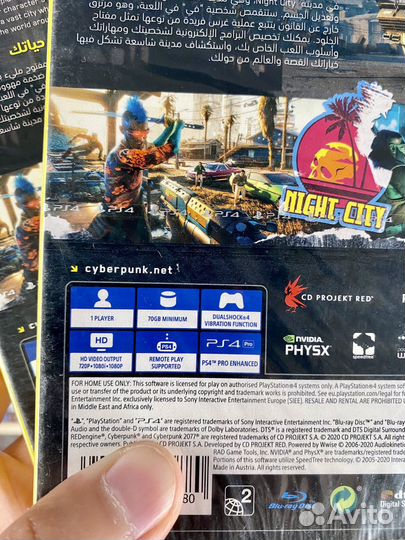 Cyberpunk 2077 (Новые) PS4 рус
