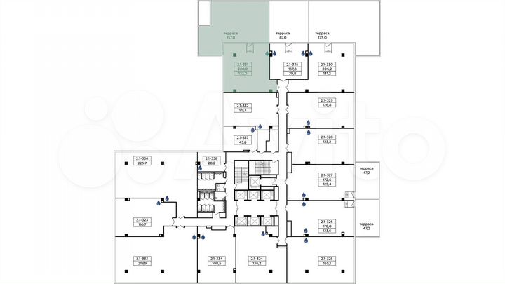 Продается помещение под офис площадью 280 кв.м