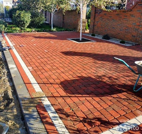 Тротуарная плитка, брусчатка