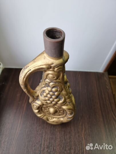 Бутылка керамическая