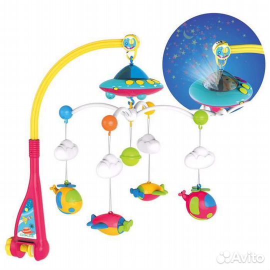 Мобиль на кроватку с проектором