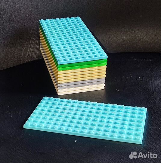 Деталь lego Лего 92438 пластина Plate 8 x 16 б/у