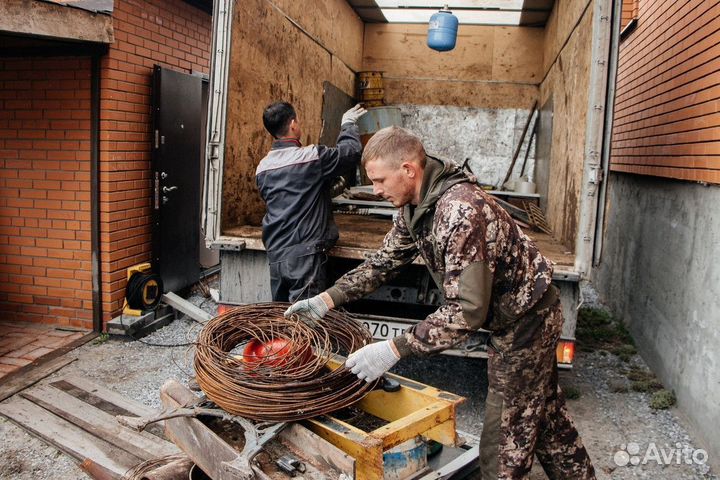 Прием металла вывоз резка демонтаж