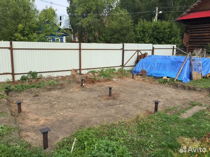 Винтовые сваи. Монтаж фундамента под ключ