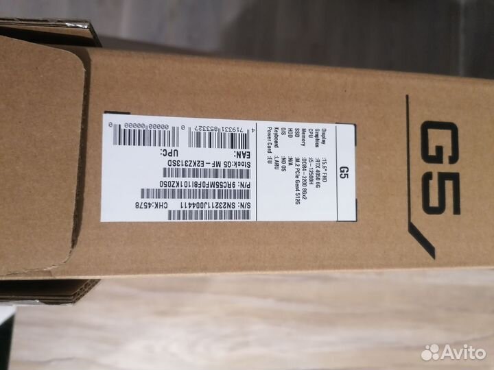 Новый игровой Gygabyte G5 12500H/RTX4050