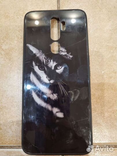 Сменный силиконовый чехол oppo A9 2020