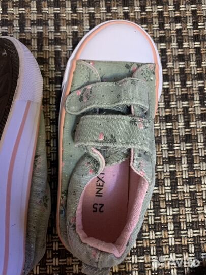 Кеды детские 25 размер новые