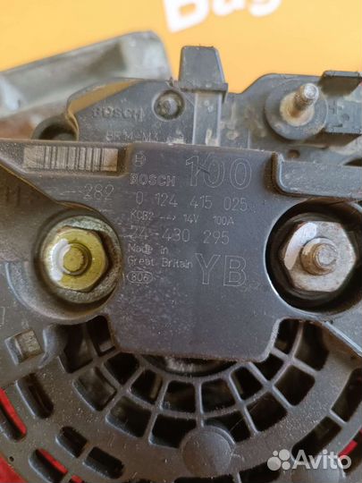 Генератор Opel Astra на двс Z20LET 2.0 дизель