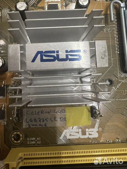 Материнская плата Asus Intel Celeron 440