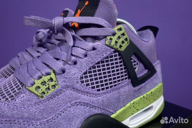 Кроссовки Nike Air Jordan 4 Retro Canyon Purple