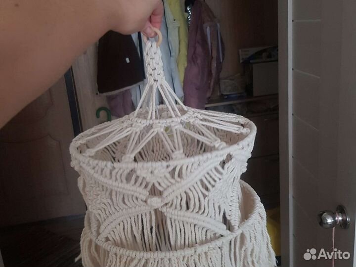 Абажур макраме