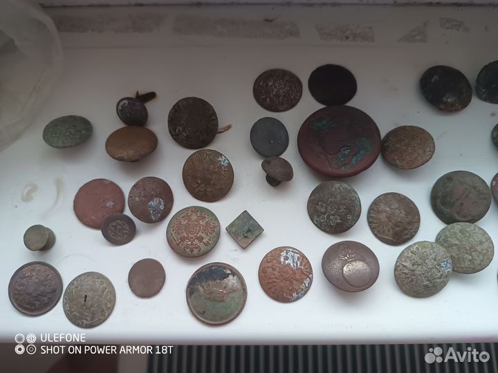 Старинные пуговицы