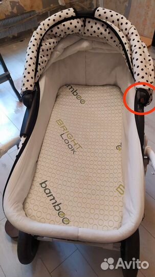 Коляска 3 в 1 Zippy adbor в горошек