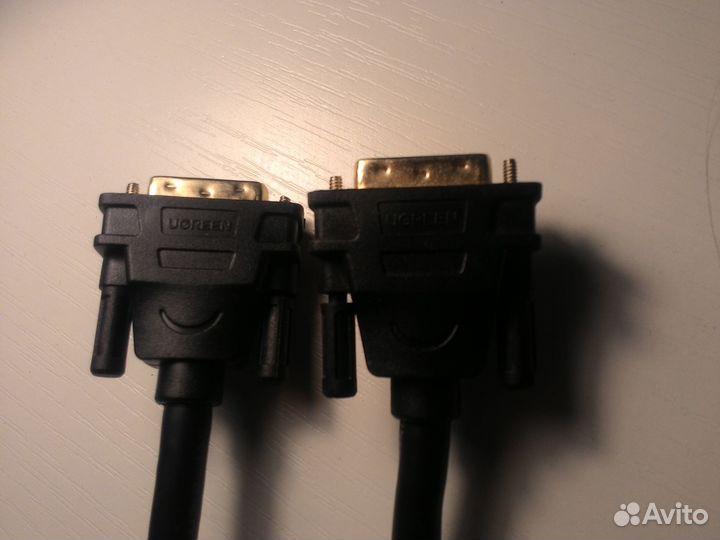 Кабель DVI-D - DVI-D Ugreen 1.5м