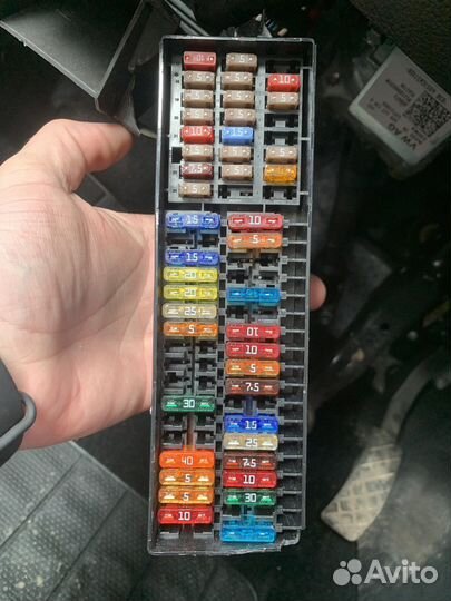 Блок предохранителей салона Volkswagen Polo 5