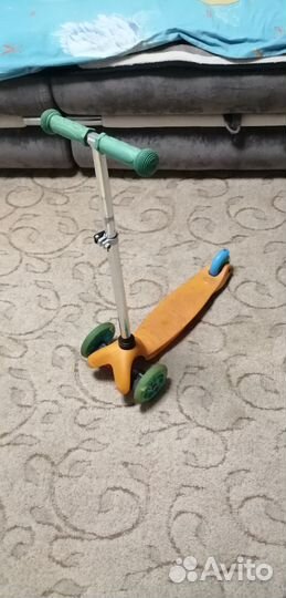 Самокат детский трехколесный бу