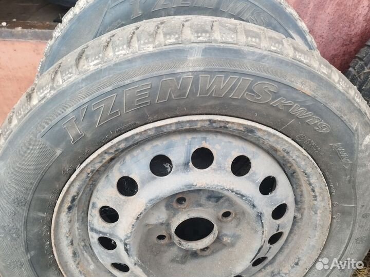 Зимние колёса в сборе r15, на резине 195/65