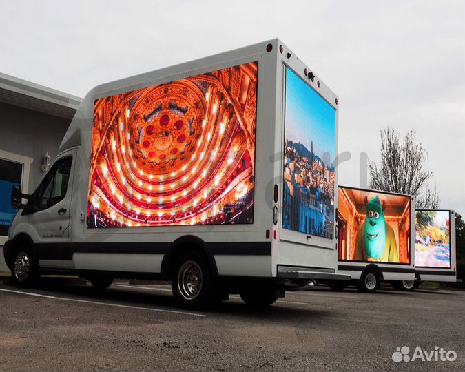 LED экран на газель