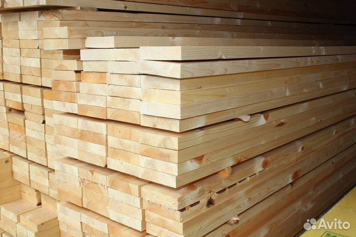 Брус обрезной 100х100 1-2 сорт