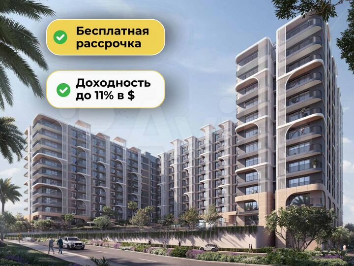 1-к. квартира, 74 м² (ОАЭ)