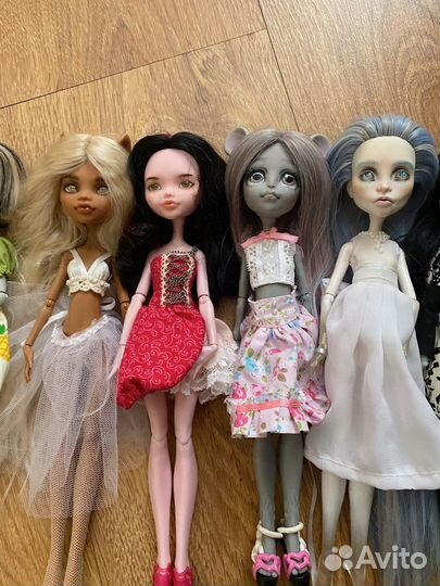 Monster high ooak куклы